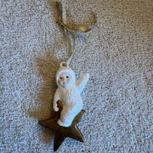 Vintage Snowbaby Star Ornament - C